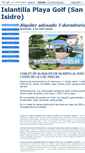 Mobile Screenshot of islantilla.com.es